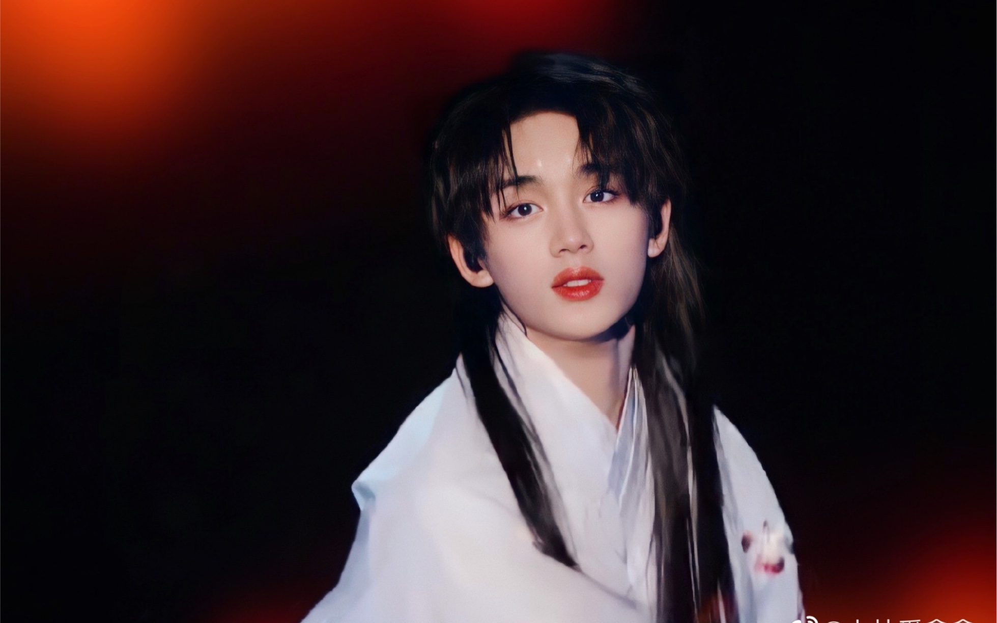 丁程鑫的绝美舞台《画心》