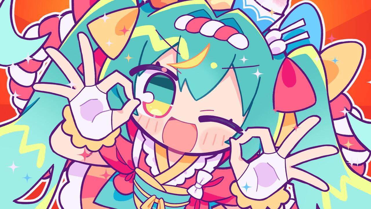 ミクちゃんのはぴはぴふぃーばー祭囃曲_哔哩哔哩_bilibili