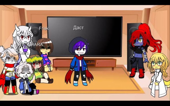 undertale反应last breath vs dust sans