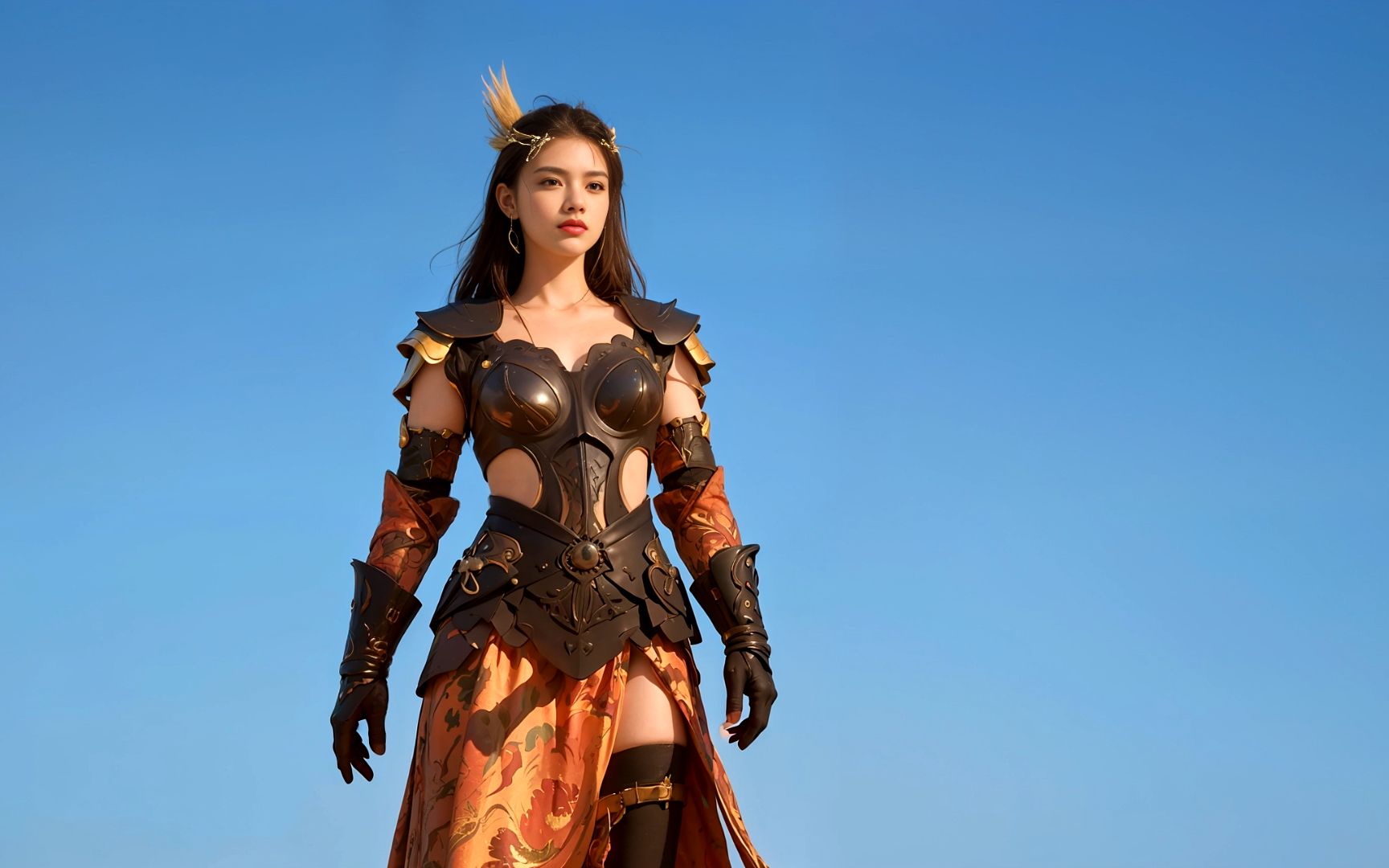 【战意】用ai来设计这些武将时装你更喜欢哪一款?