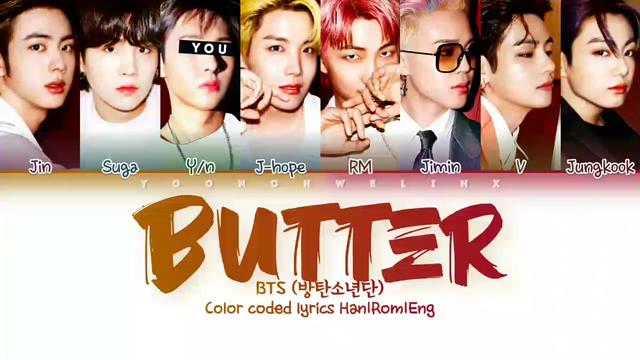 【男团跟唱挑战】当你成为bts第八位成员时之butter(cr.yt)