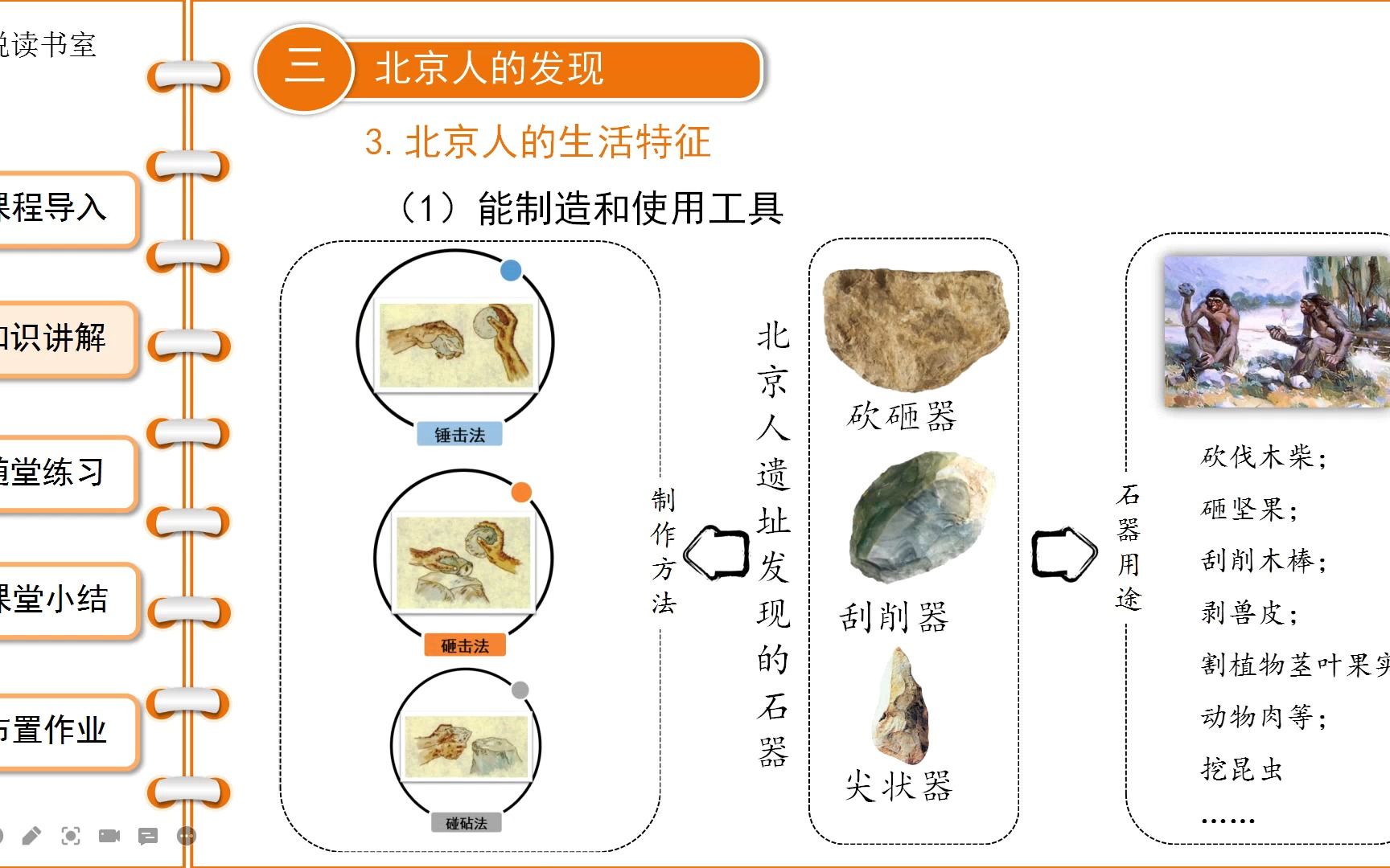 [图]【2023七上历史】01中国早期人类的代表——北京人