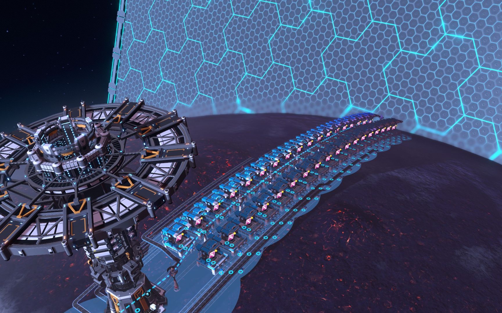 戴森球"瘦长"的卡西米尔晶体生产线(美观/极限)