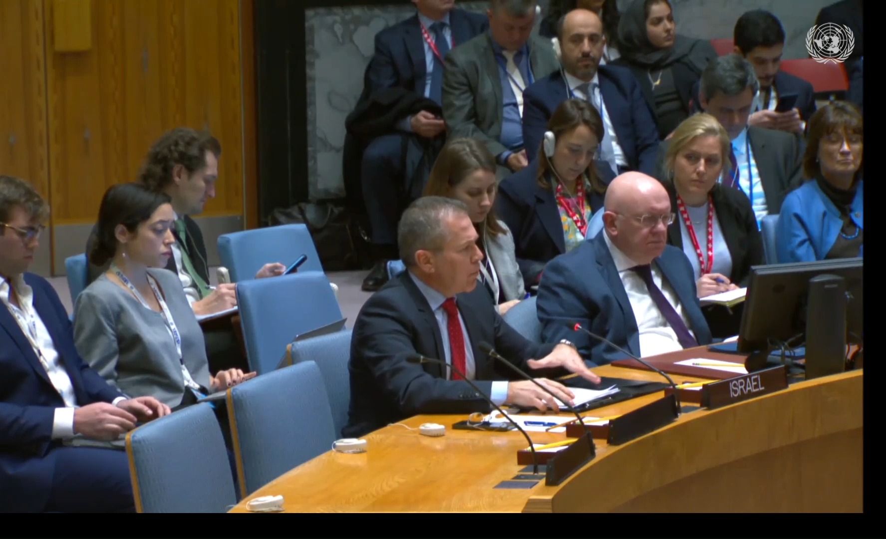 【切片】联合国安理会9489次会议-02(以色列代表发言)