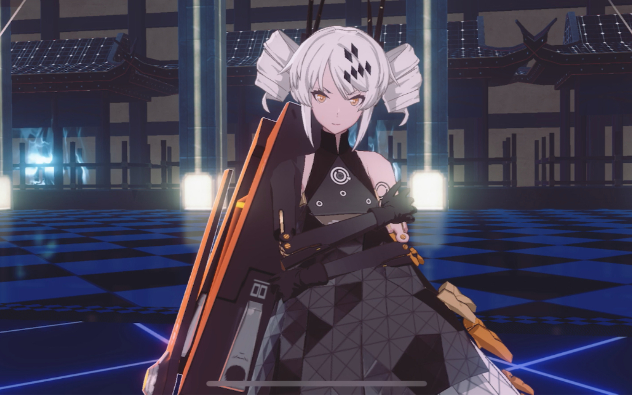 【战双帕弥什】拿rpg打近战的白毛少女