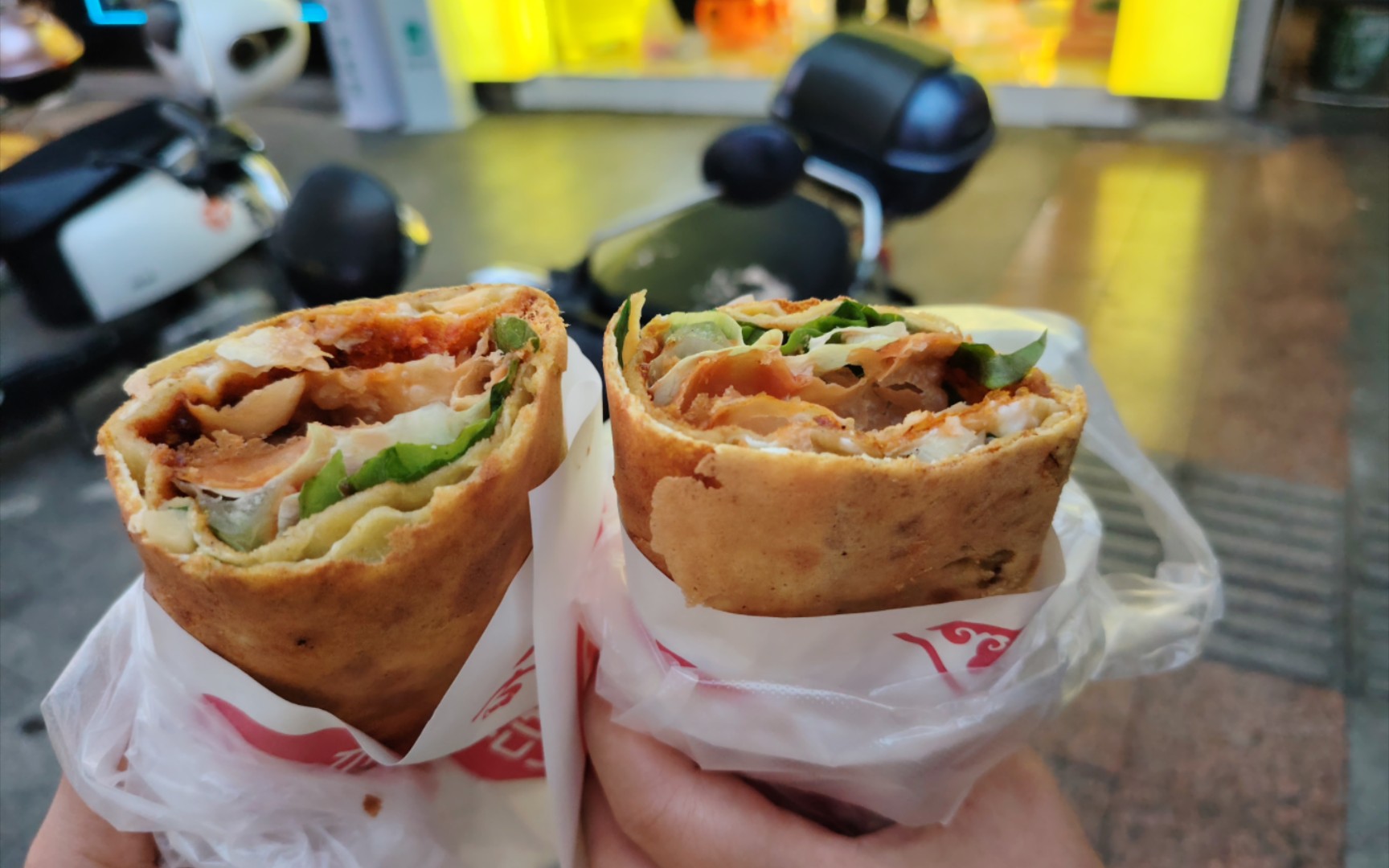 周日,博白文化路美食街～又是满足治愈的一天