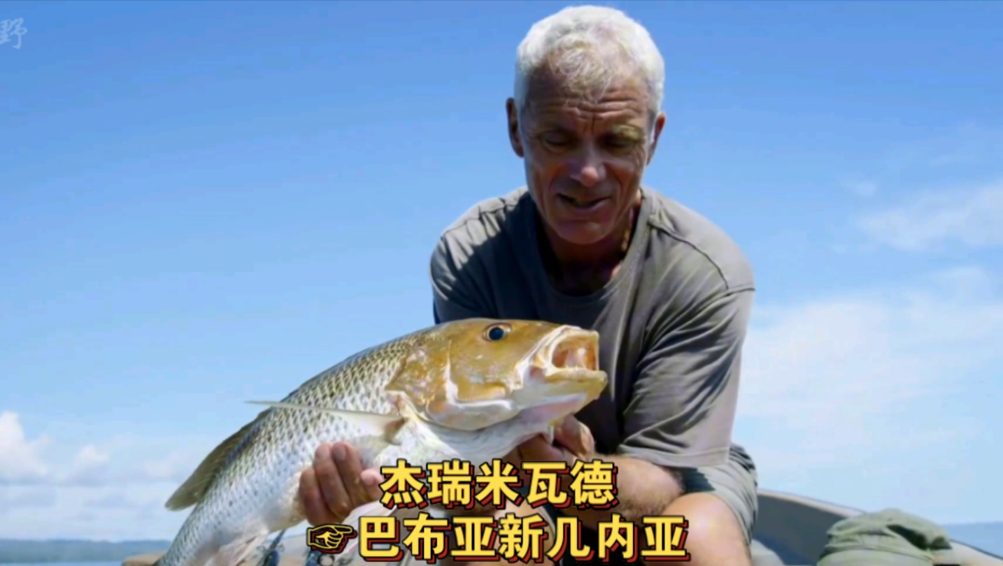 杰瑞米瓦德钓鱼 杰瑞米瓦德巴布亚新几内亚探险钓鱼
