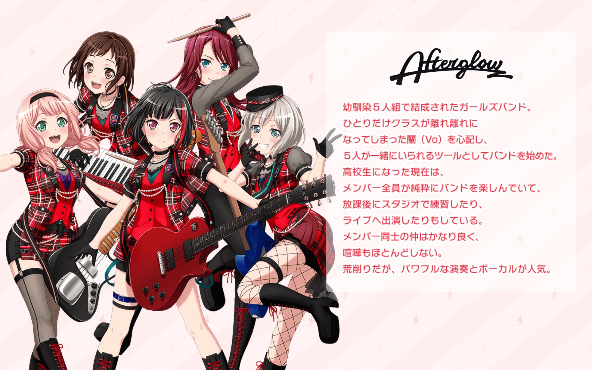 bangdream日服afterglow乐队歌曲难度ex手元fc合集更新至p3ロキ