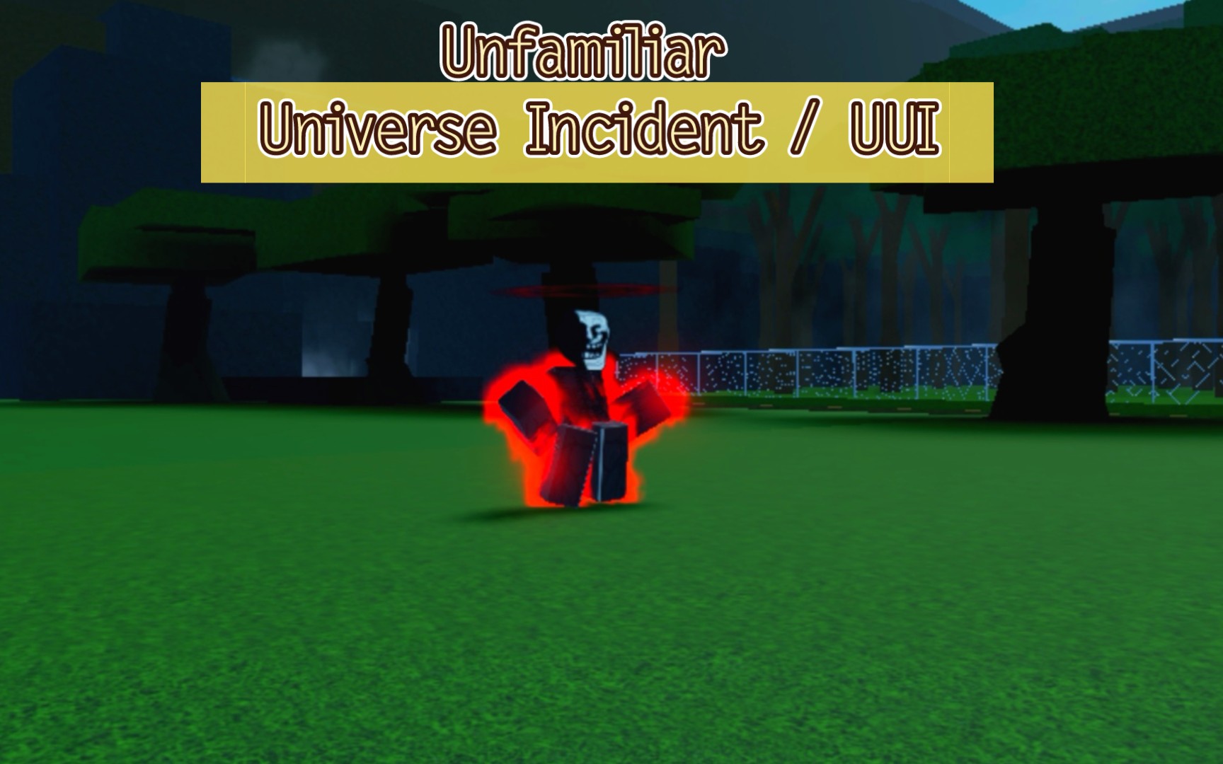 [图][roblox] Unfamiliar Universe Incident / UUI “皇帝” “一百万角色” 技能介绍