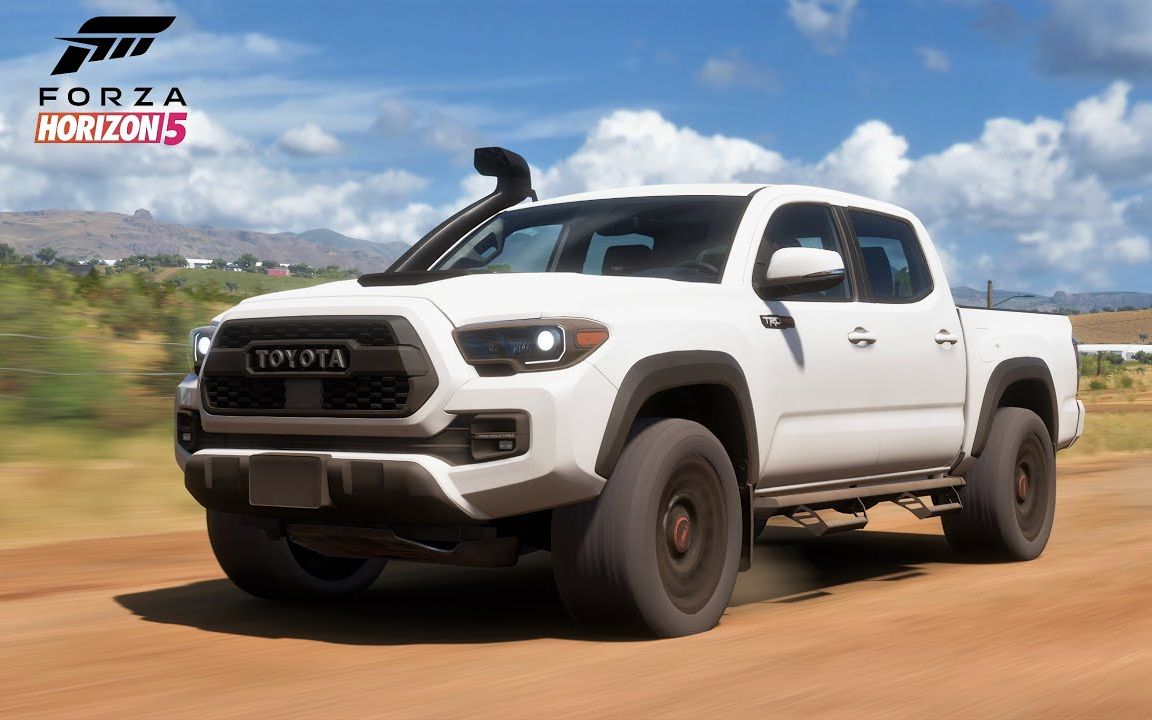 【极限竞速地平线5】新车抢先试驾—— 丰田 塔科马 trd pro