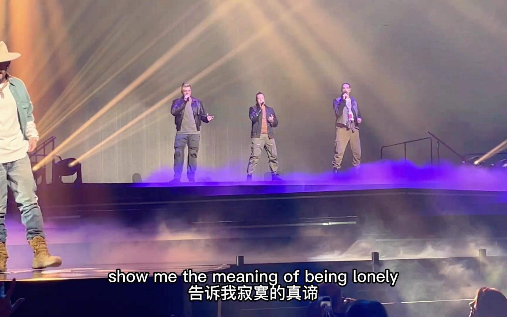 [图]后街男孩2022世界巡回演唱会《Show Me the Meaning of Being Lonely》高清live