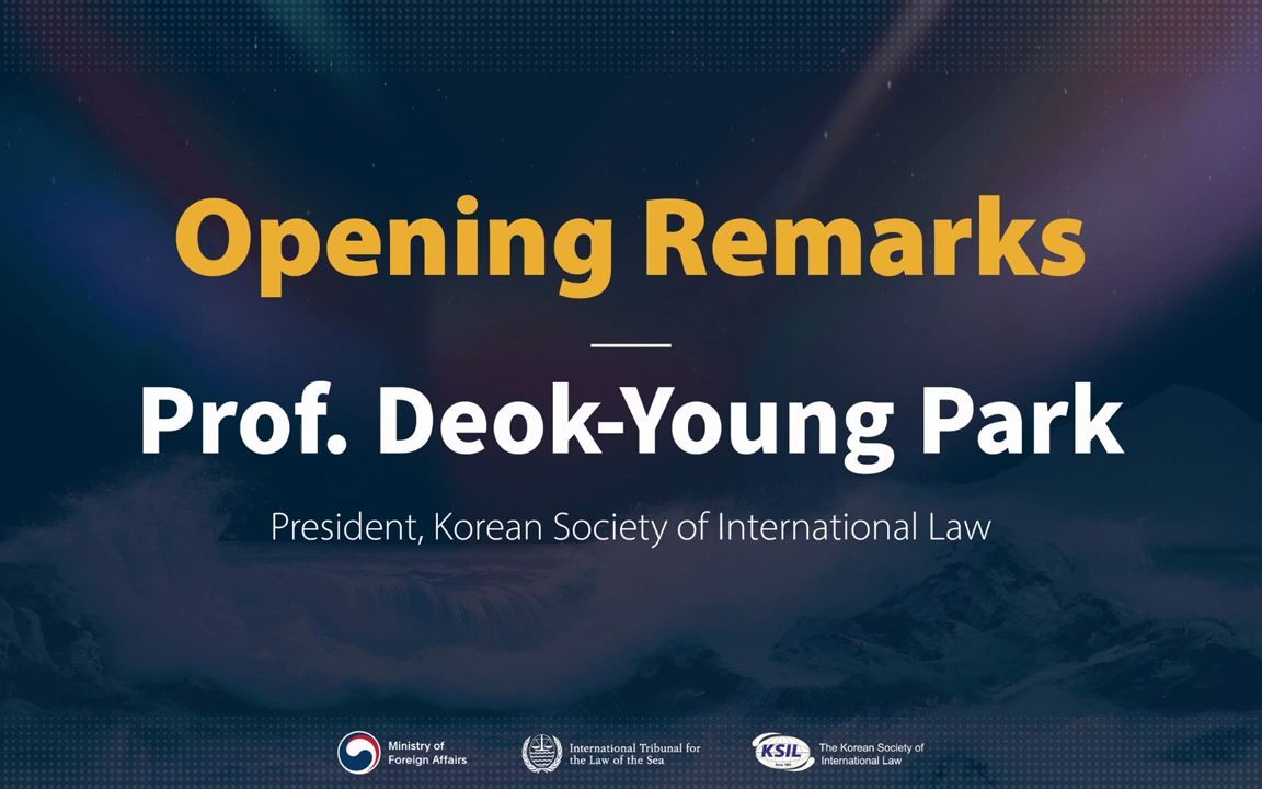 [图][5th ICLS] Opening Remarks _ Prof. Deok-Young Park