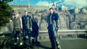 最终幻想15 Final Fantasy Xv 第03章 3 瀑布洞窟骇浪巨蛇在古雷夏洞窟中寻找传说之剑国王与众神的传承返回雷斯特尔姆 哔哩哔哩