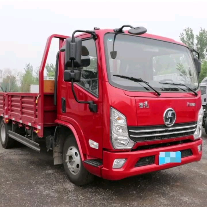 陕汽德龙k3000 130马力 4.2米单排栏板轻卡(国六)