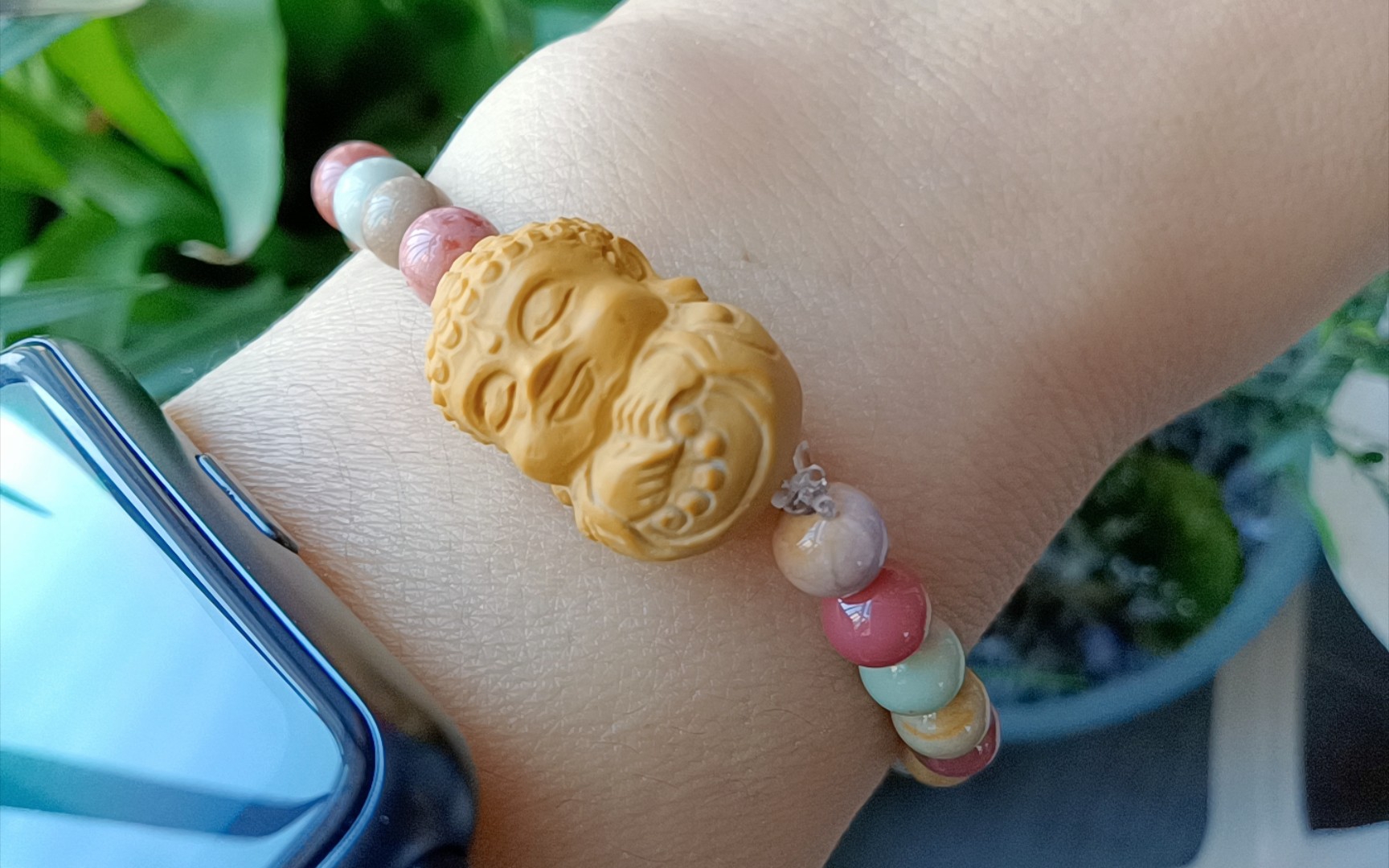 阿拉善玛瑙宝宝佛手串