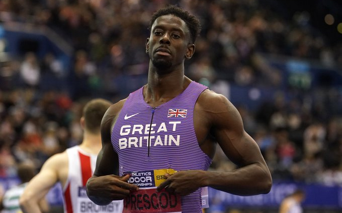 普雷斯科德10秒00( 1.7)在英国夺冠!达标巴黎奥运