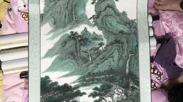 [图]我猛翔大师，我画的写意山水画，喜欢的朋友们联系我，给你们定制画