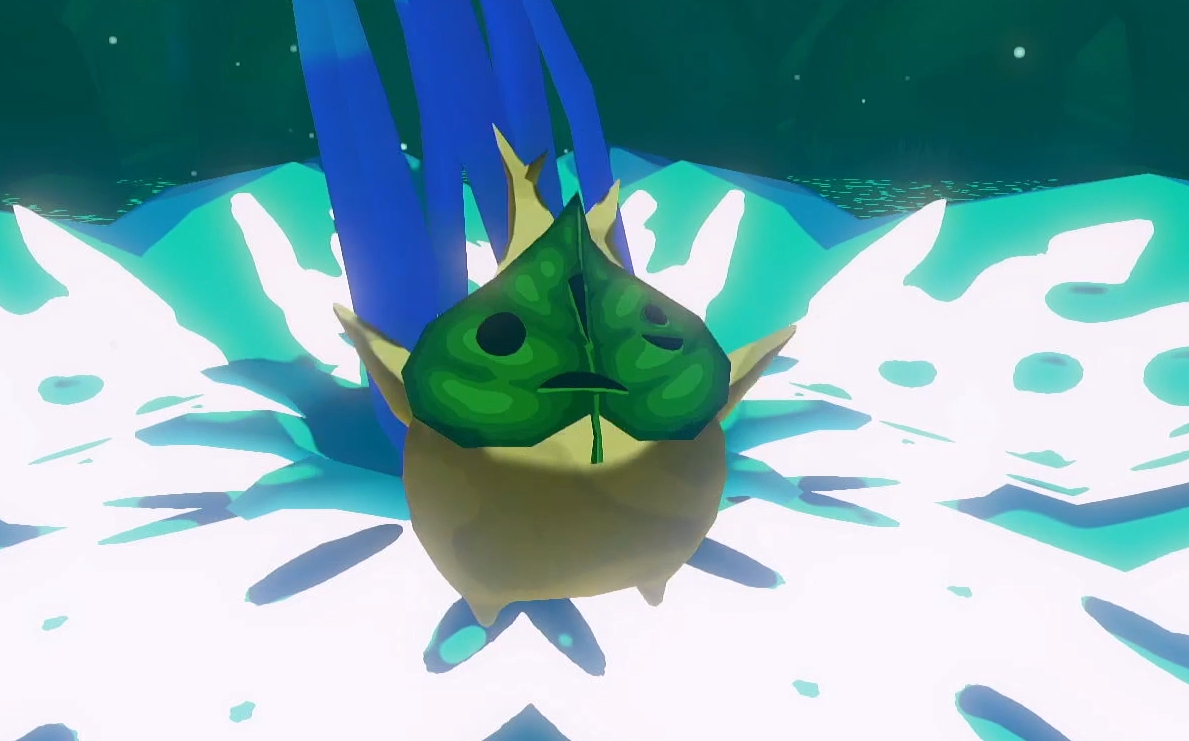 当boss吃掉了呀哈哈塞尔达传说风之杖