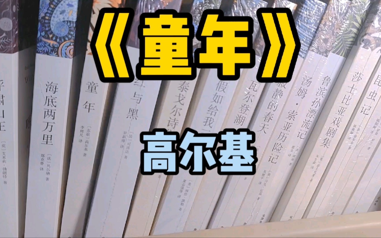 带你2分钟读完 高尔基《童年》,看看他的童年是否有勾起你的回忆哔哩哔哩bilibili