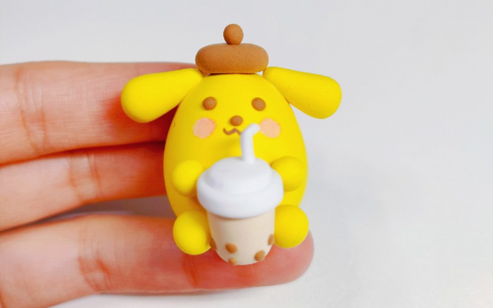 粘土教程/爱喝奶茶的布丁狗