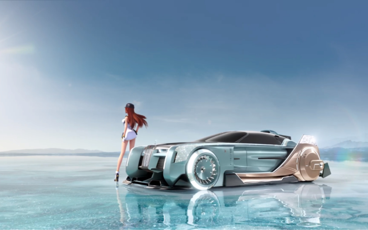 qq飞车手游—劳斯莱斯-qex