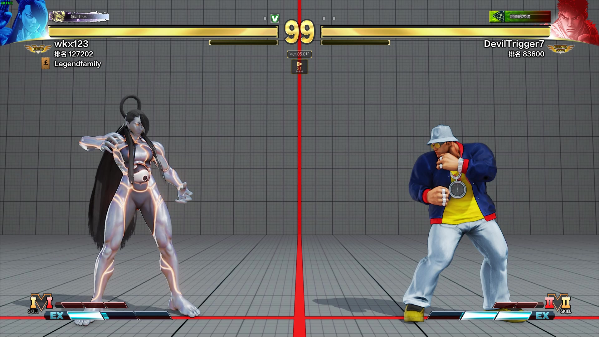 街霸5试试新角色赛斯