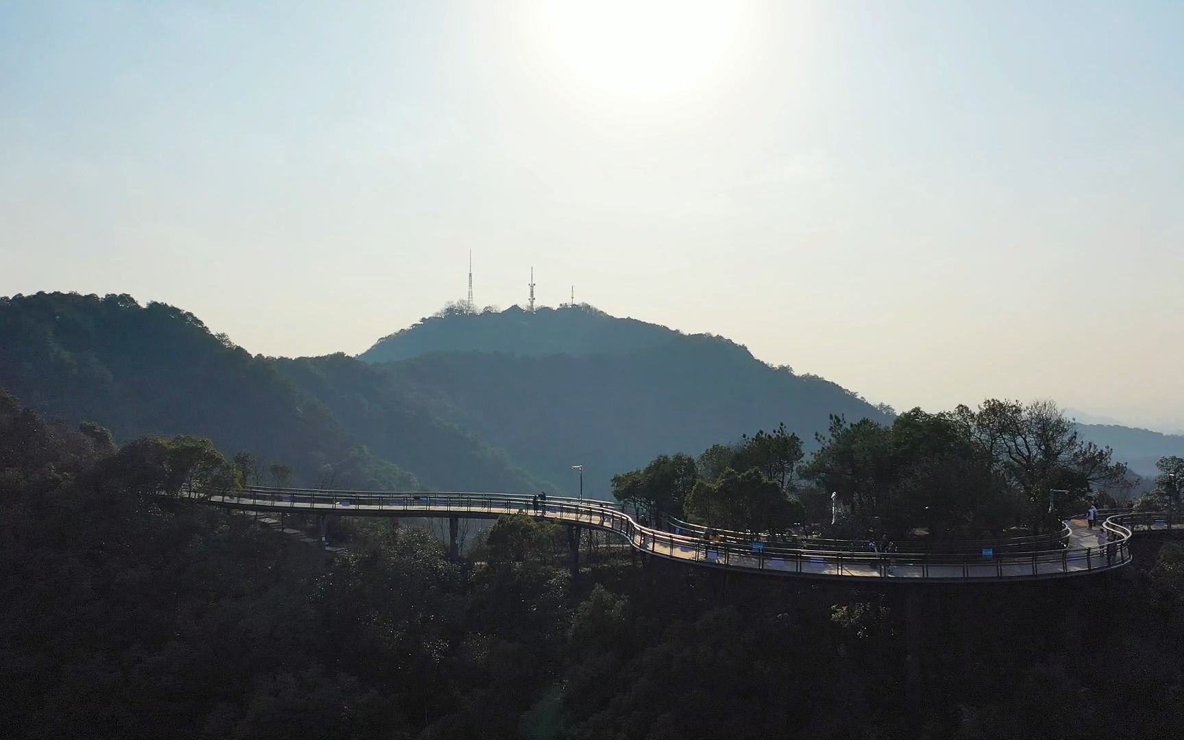 杭州双西绿道,天空步道,汇观西湖西溪.哔哩哔哩bilibili