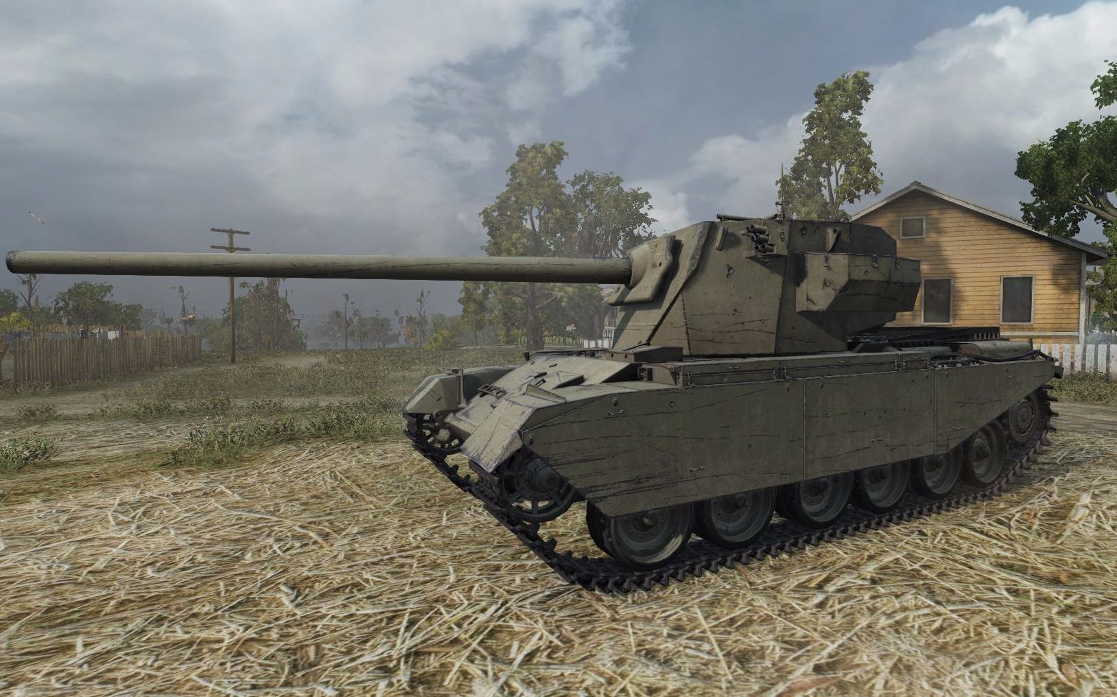 绯色的坦克世界娱乐与实力并存fv4004康威