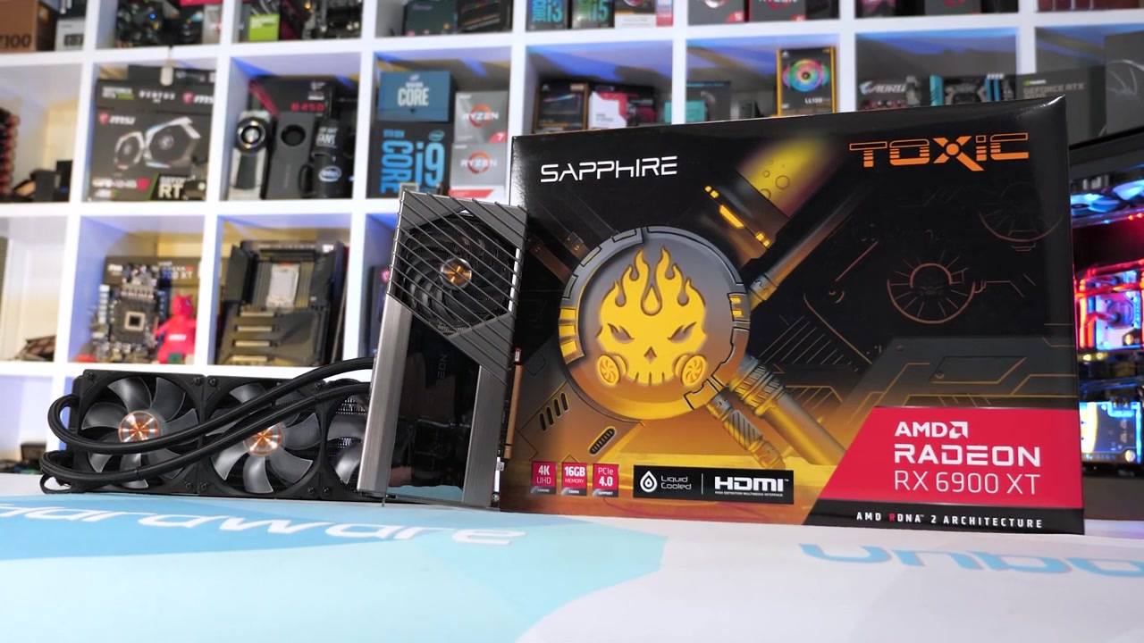 蓝宝石 rx 6900xt 毒药 360水冷显卡 评测