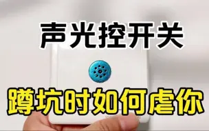 Télécharger la video: 胡拆乱解：拆解款声光控开关，看它是如何在你蹲坑的时候虐你的