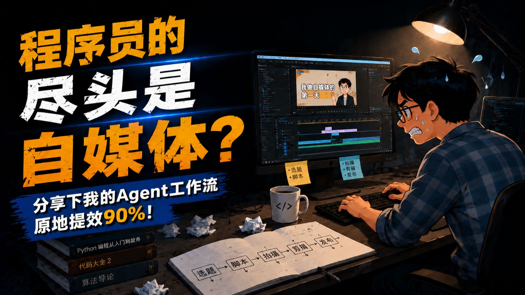 保姆级教程：用开源Agent(LobsterAI)半小时全自动出片