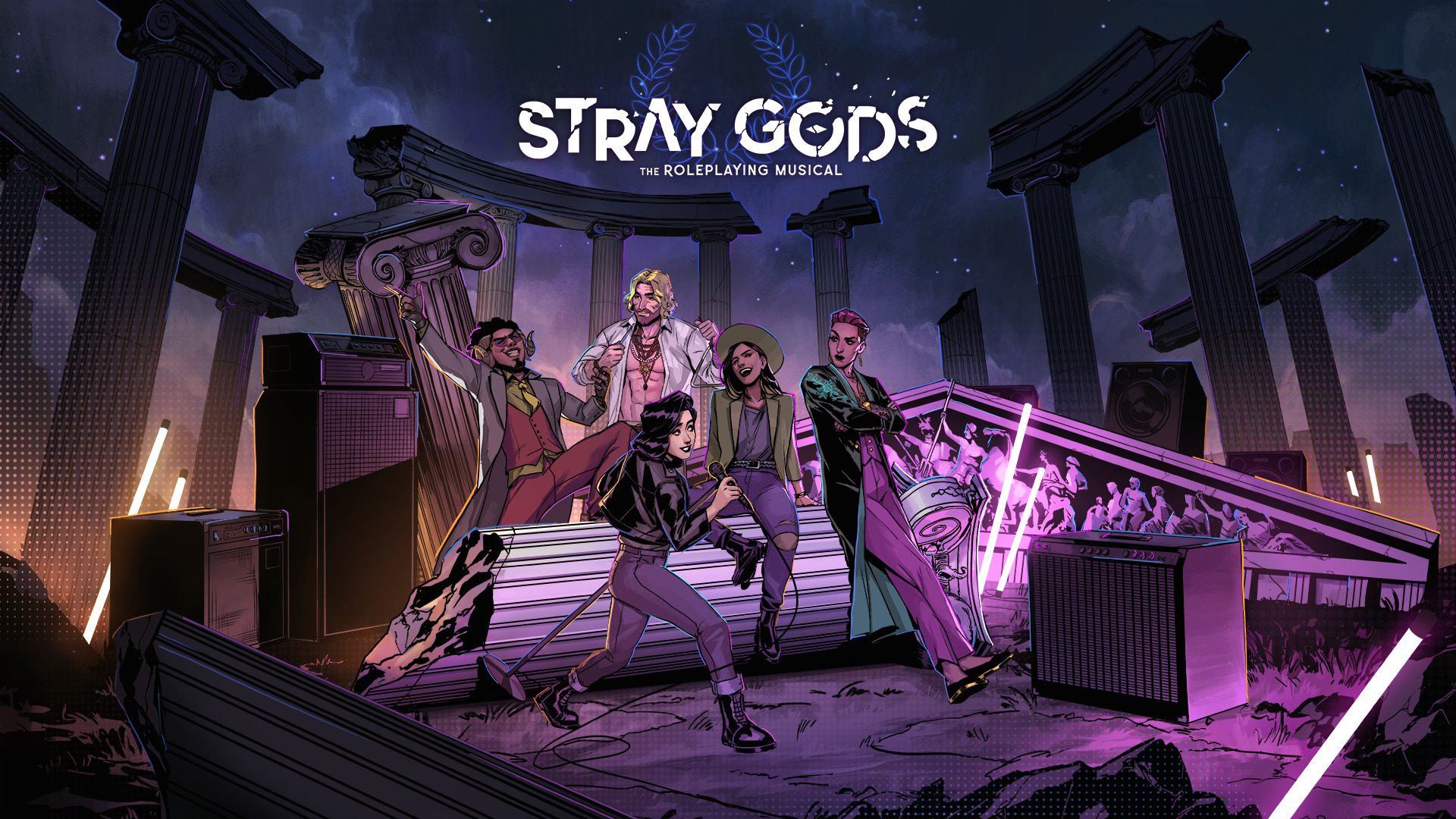 [图]【StrayGods】与后宫们唱情歌（好感度歌曲合集）