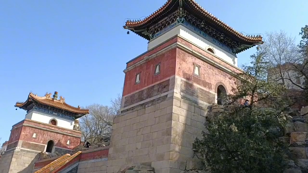 须弥灵境遗址建筑群位于颐和园后山,始建于乾隆十五年(1750年)