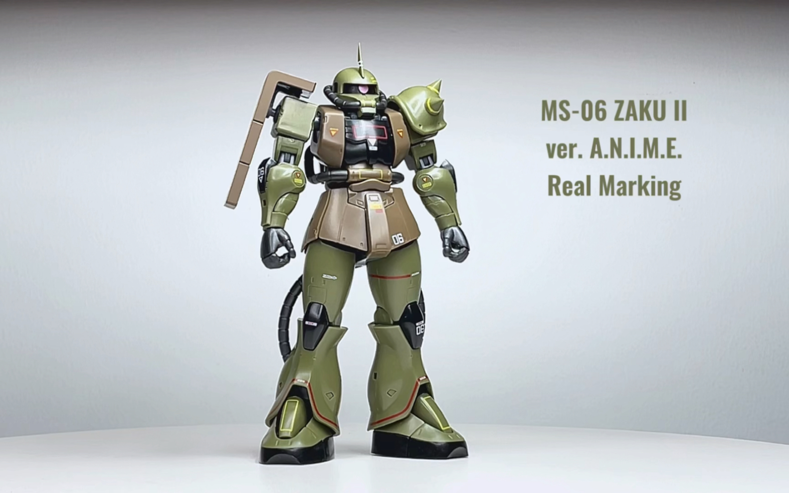 【机动战士系列】Anime MS-06 扎古II 真实标志