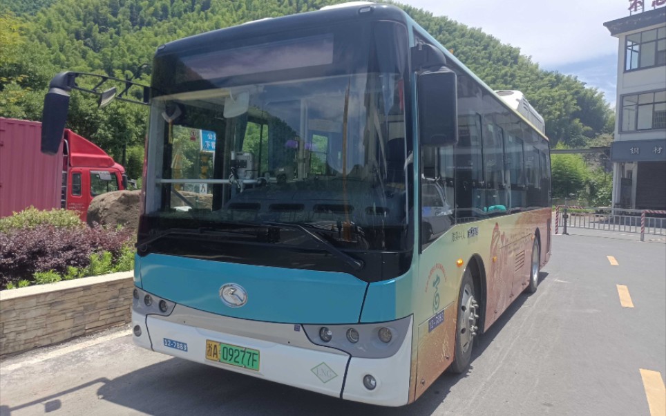 杭州富阳城乡公交2358路 常绿——上官 前方第一视角展望pov