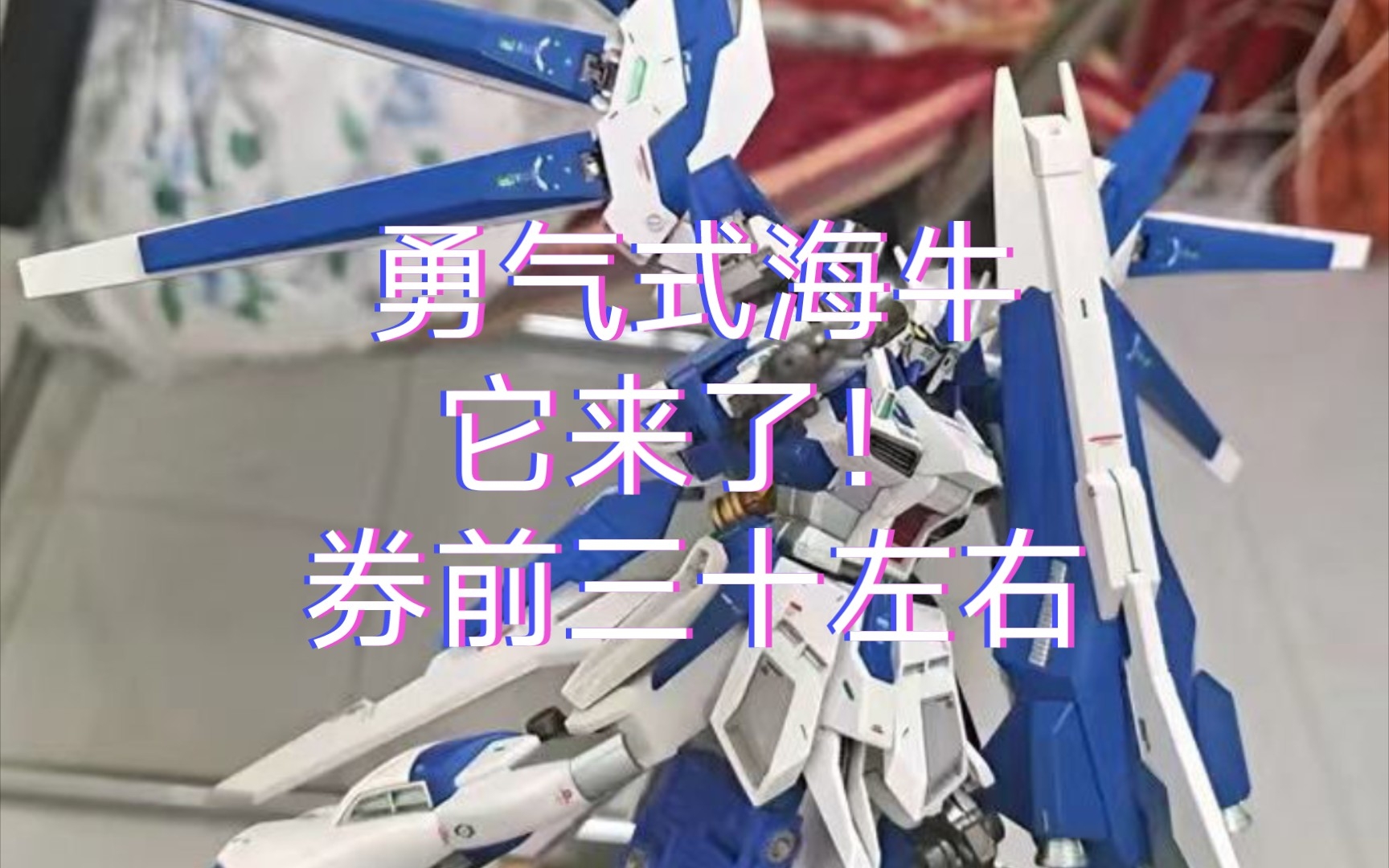 星峰社hg勇气式海牛它来啦 价格大概在三十左右