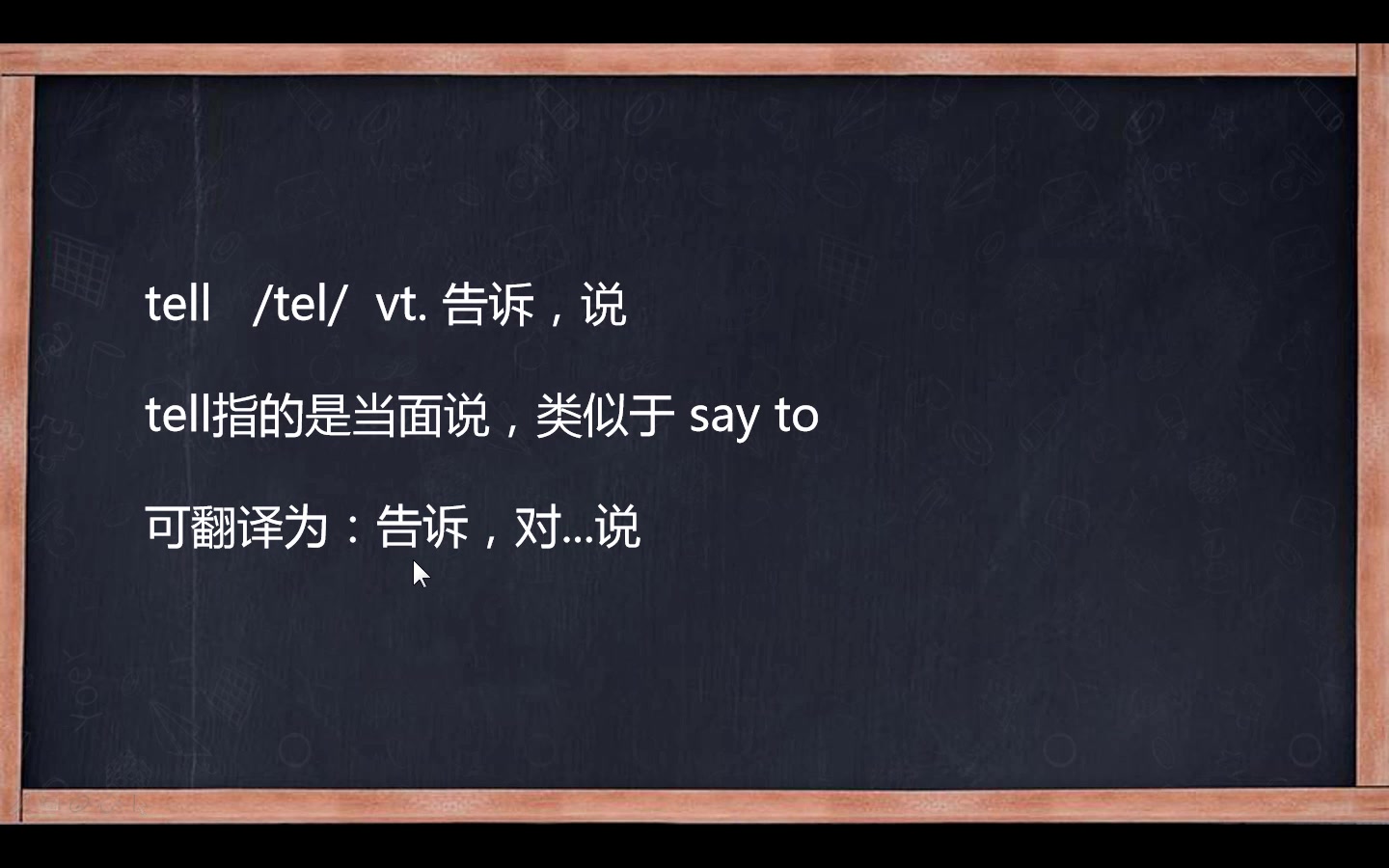 say、tell、speak、talk这四个词有哪些不同点?具体该如何使用?杰克告诉你哔哩哔哩bilibili