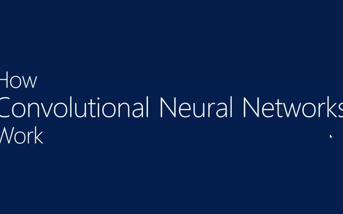 【英语原版/中文机翻】卷积神经网络是如何工作的?How Convolutional Neural Networks work?哔哩哔哩bilibili