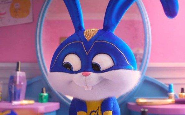 爱宠大机密2萌帅痞小白队长打斗场面超酷