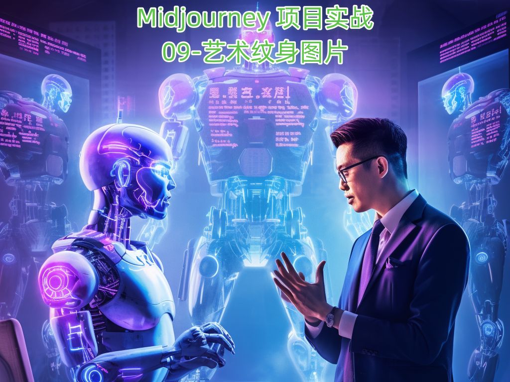 midjourney 项目实战 制作艺术纹身哔哩哔哩bilibili