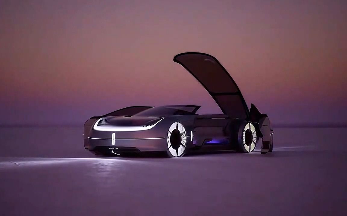 林肯最新概念车,全透明玻璃打造,炫酷的开门方式