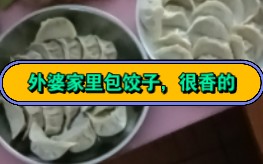 在外婆家包饺子哔哩哔哩bilibili