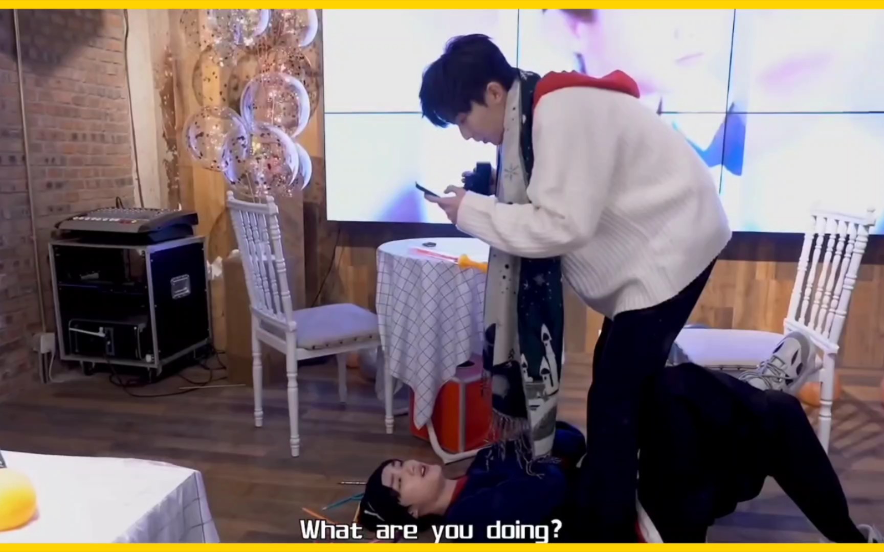 【祺鑫】what are you doing?