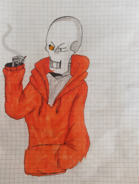 underswappapyrus手绘新人不喜勿喷