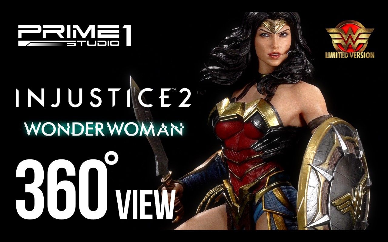 【prime1studio】360度展示《不义联盟2》神奇女侠wonder woman 限量