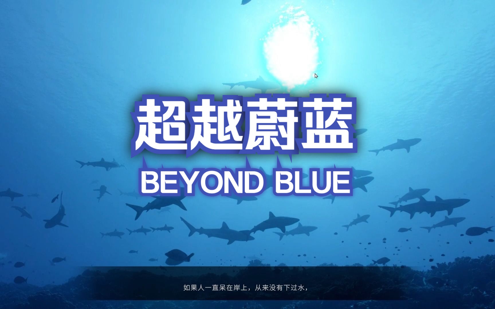 [图]超越蔚蓝（BEYOND BLUE）游戏试玩