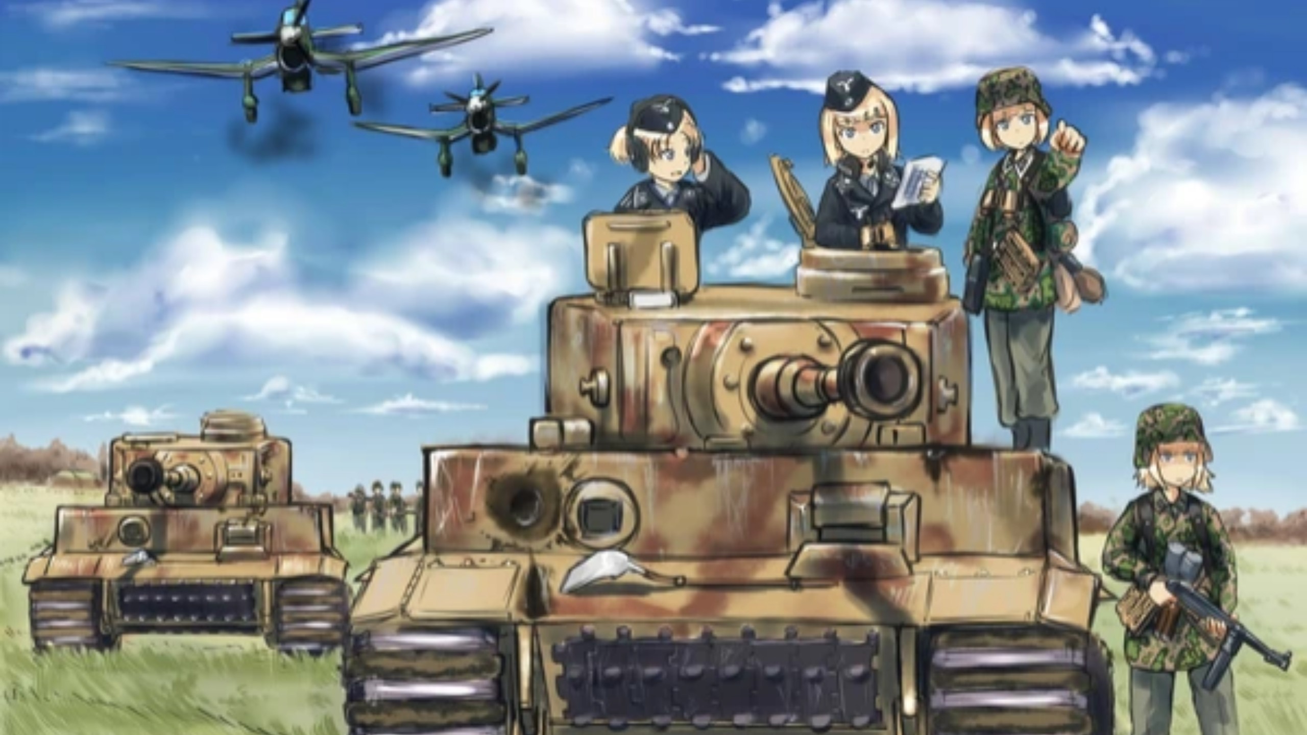 虎式坦克:你戳我眼睛试试