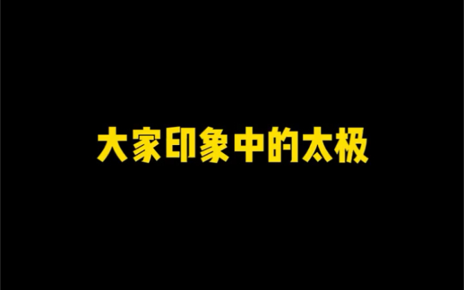 [图]和你们印象中的太极拳是不是有点不一样。