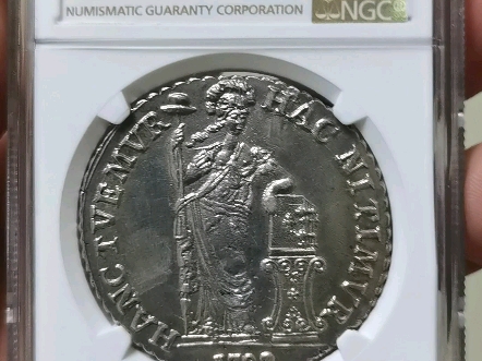 荷兰1792年女神银币