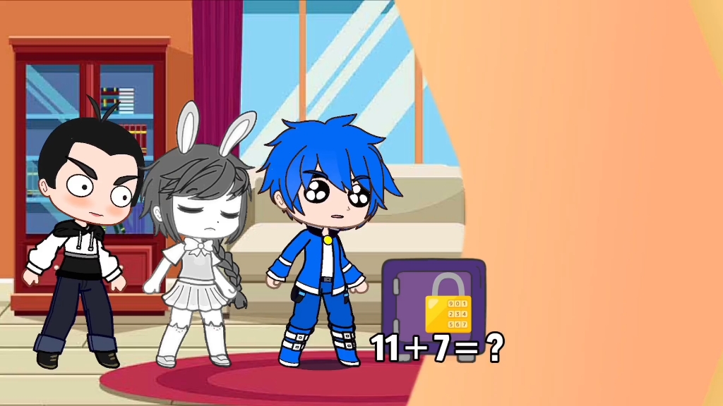 小五吃了石头糖果